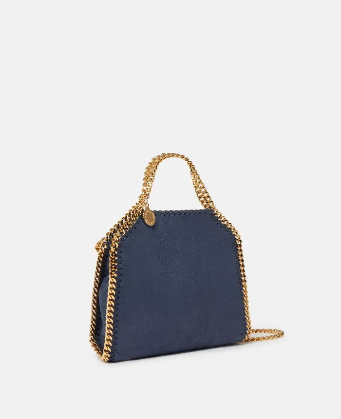 Stella McCartney Falabella Tiny Tote Bag Indigo Moon Women Denim