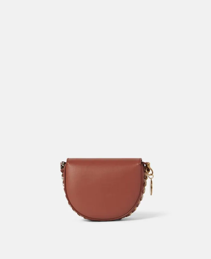 Stella McCartney Frayme Small Flap Shoulder Bag Brick Women Frayme Bag