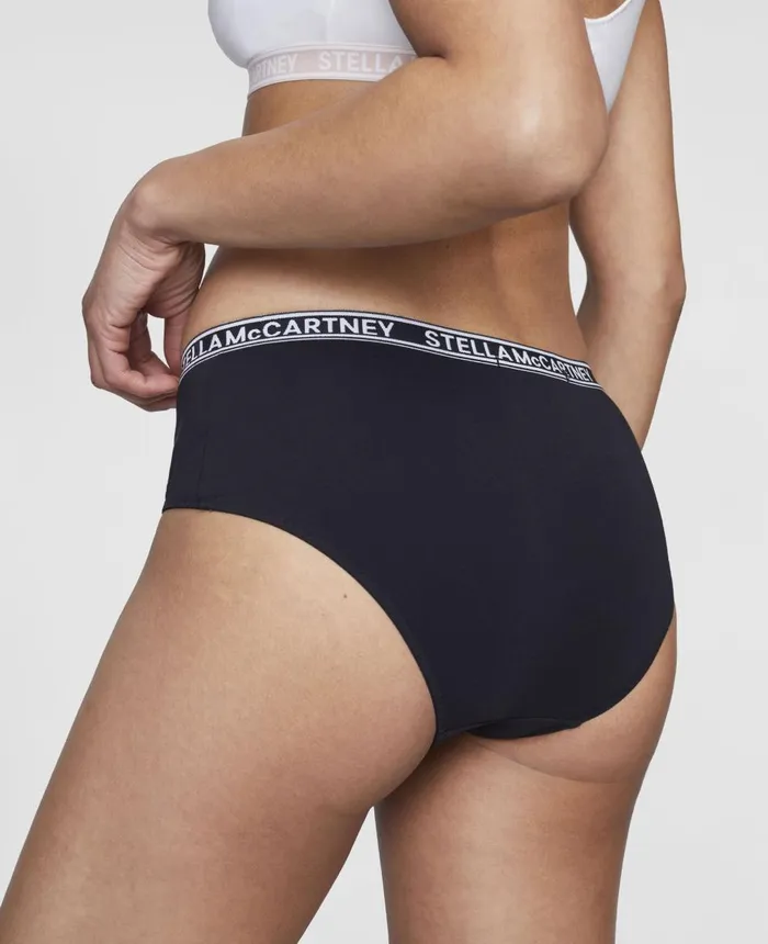 Stella McCartney Ivy Chatting Boyleg Briefs Black Women Lingerie And Sleepwear Stella McCartney Ivy Chatting Boyleg Briefs Black Women Lingerie And Sleepwear