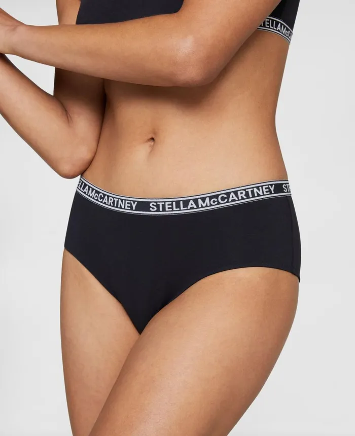 Stella McCartney Ivy Chatting Boyleg Briefs Black Women Lingerie And Sleepwear Stella McCartney Ivy Chatting Boyleg Briefs Black Women Lingerie And Sleepwear
