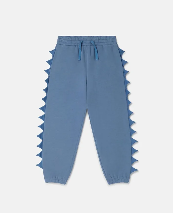 Stella McCartney Monster Spike Joggers Blue Kids Pants and Shorts