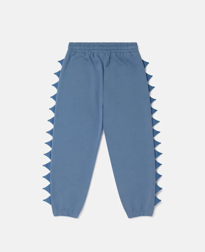 Stella McCartney Monster Spike Joggers Blue Kids Pants and Shorts