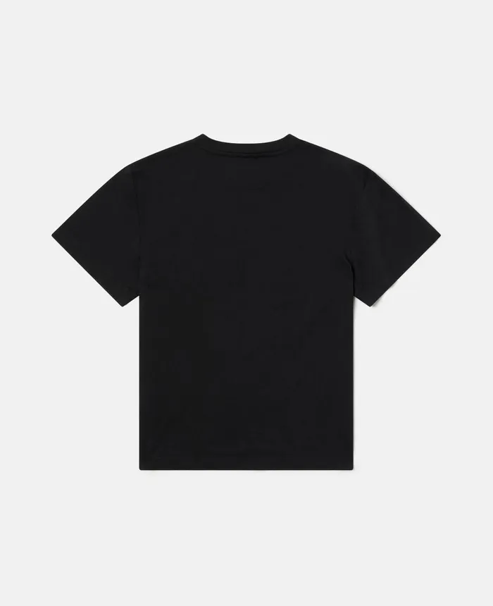 Stella McCartney Stella Logo Active Oversized TShirt Black Kids TShirts And Sweatshirt Stella McCartney Stella Logo Active Oversized TShirt Black Kids TShirts And Sweatshirt
