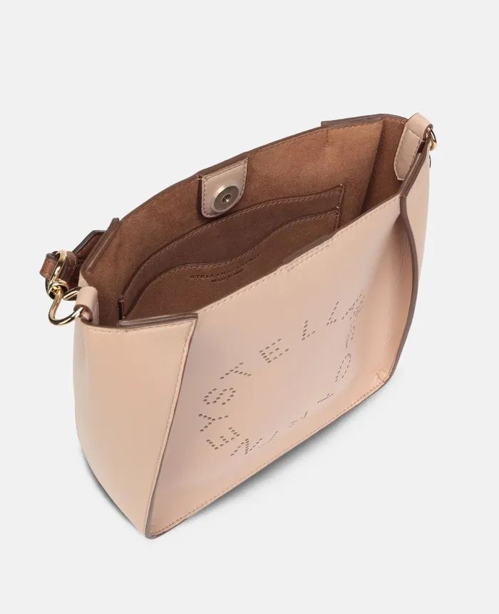 Stella McCartney Stella Logo Shoulder Bag Powder Women Mini Bags And Clutches Stella McCartney Stella Logo Shoulder Bag Powder Women Mini Bags And Clutches