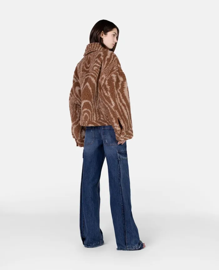 Stella McCartney Vintage Wash Cargo Jeans Dark Blue Women Trousers And Shorts Stella McCartney Vintage Wash Cargo Jeans Dark Blue Women Trousers And Shorts