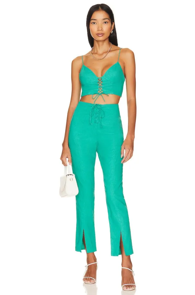 Sterling Pant Green Women Lovers and Friends Pants