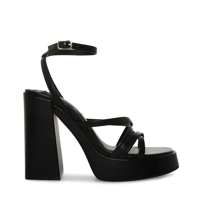Steve Madden Affection Black Womens Heels