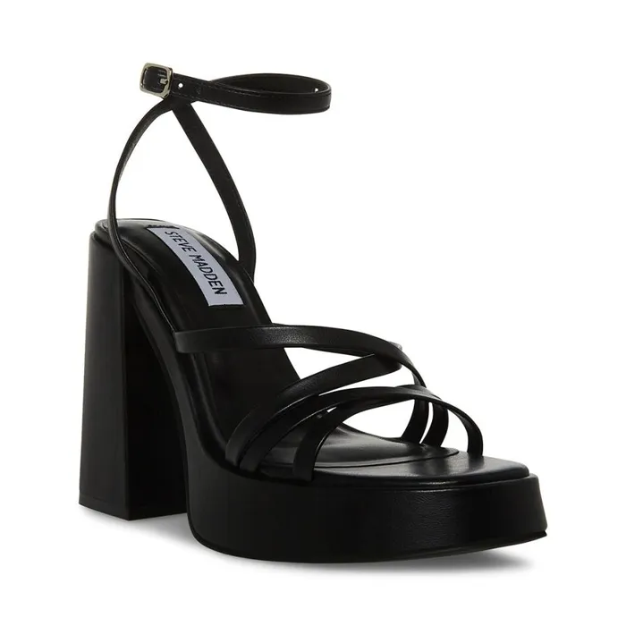 Steve Madden Affection Black Womens Heels