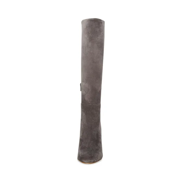 Steve Madden Archers Grey Suede Womens Boots and Booties