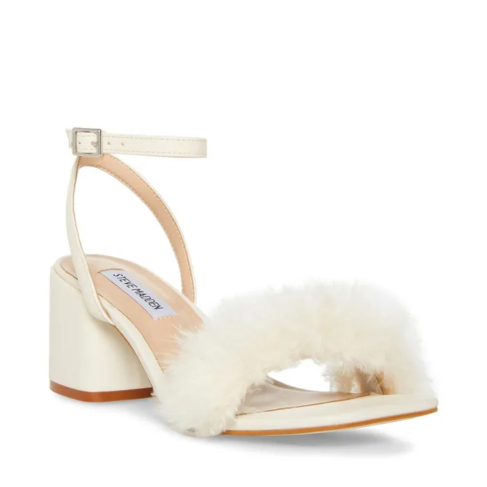Steve Madden AudrinaF Bone Womens Sandals