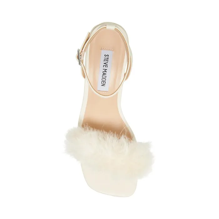 Steve Madden AudrinaF Bone Womens Sandals