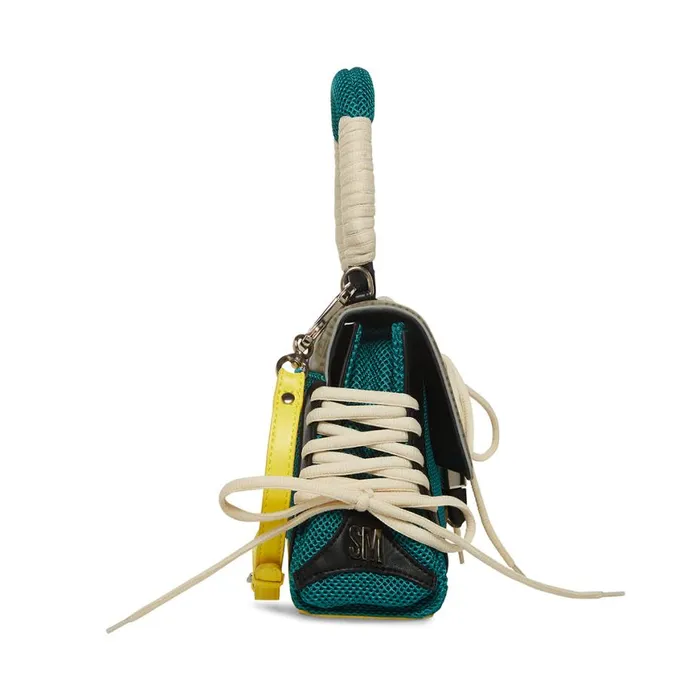 Steve Madden Bdiego Teal Multi Womens Crossbody Bags
