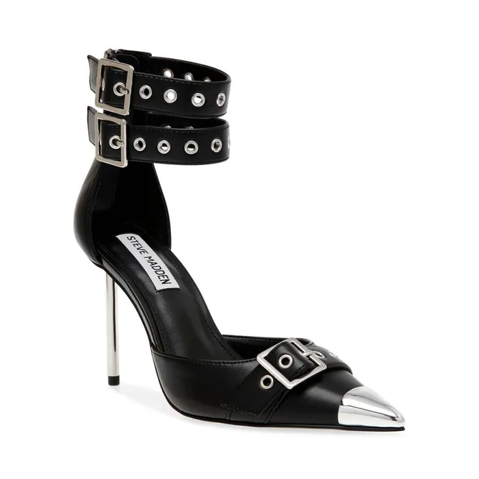 Steve Madden Bex Black Womens Heels