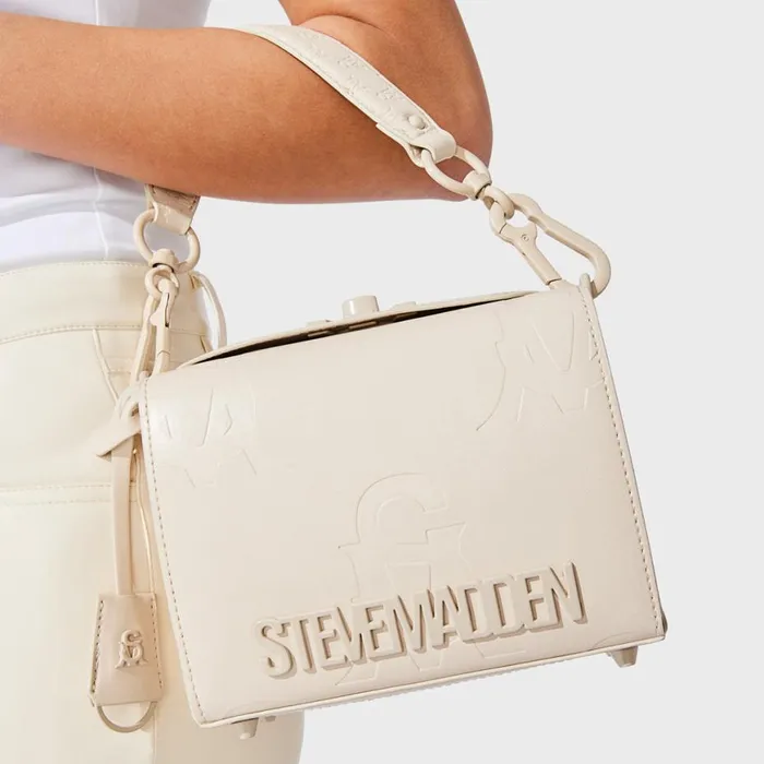 Steve Madden BkromeX Bone Womens Crossbody Bags