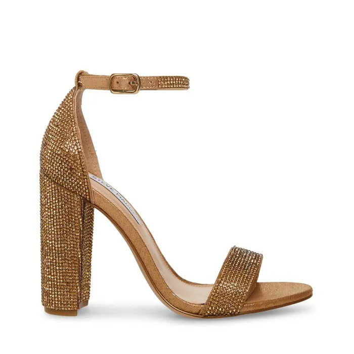 Steve Madden CarrsonR Bronze Womens Heels