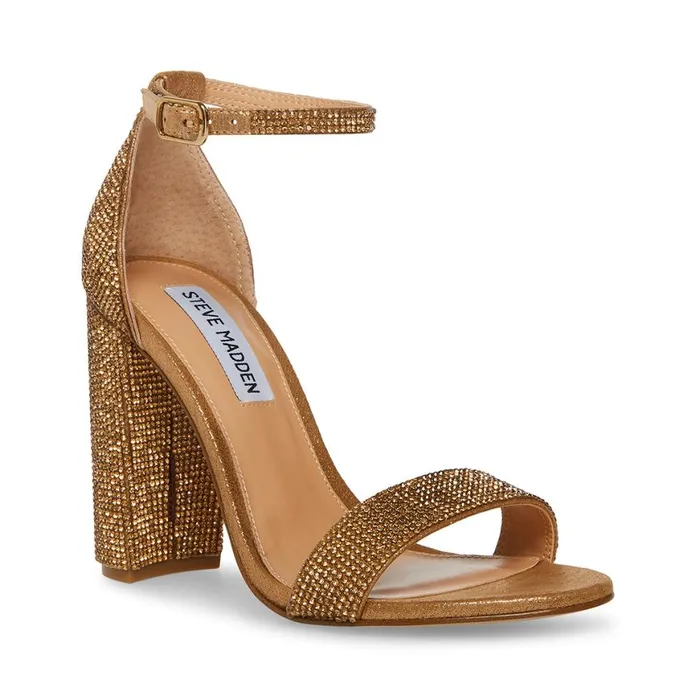 Steve Madden CarrsonR Bronze Womens Heels