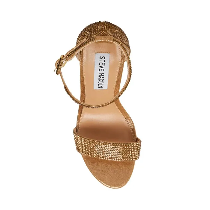 Steve Madden CarrsonR Bronze Womens Heels