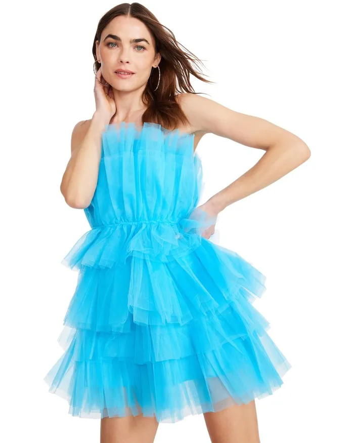 Steve Madden Cathleen Dress Blue Womens Dresses Steve Madden Cathleen Dress Blue Womens Dresses
