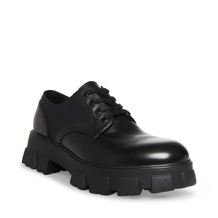 Steve Madden Cesare Black Leather Mens Dress Steve Madden Cesare Black Leather Mens Dress