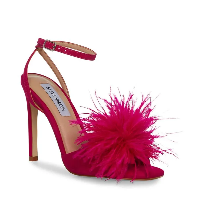 Steve Madden Crush Pink Womens Heels