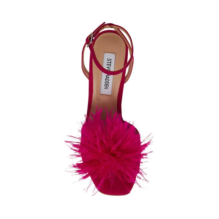 Steve Madden Crush Pink Womens Heels