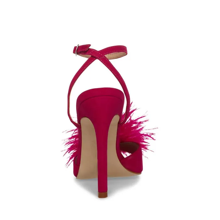 Steve Madden Crush Pink Womens Heels