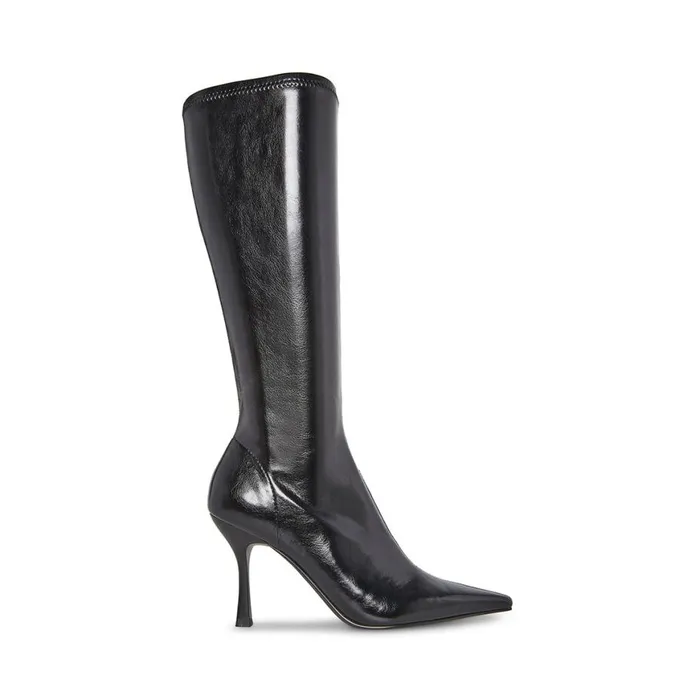 Steve Madden Drea Black Womens Boots and Booties