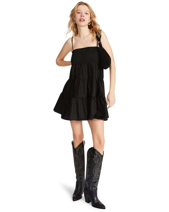 Steve Madden Dream About Me Dress Black Womens Dresses