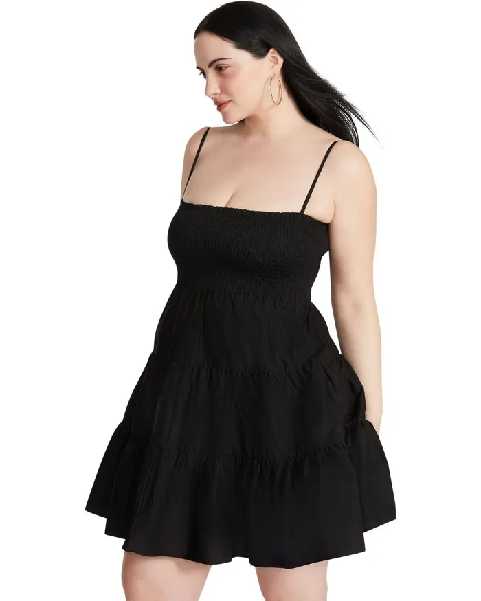 Steve Madden Dream About Me Dress Black Womens Dresses