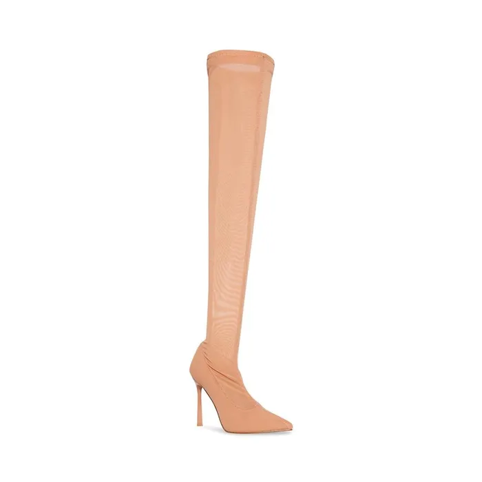 Steve Madden Evie Tan Womens Boots and Booties