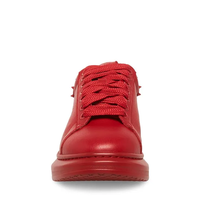 Steve Madden Frosting Red Mens Sneakers