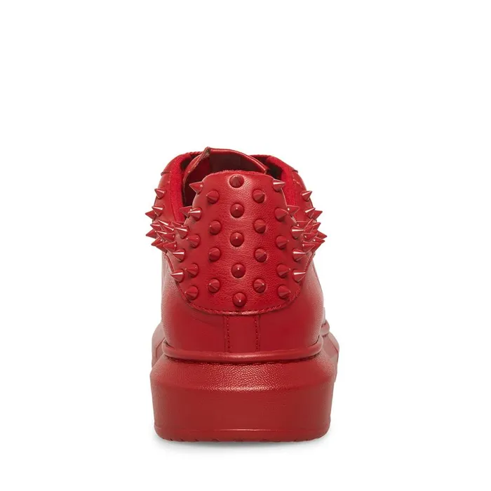 Steve Madden Frosting Red Mens Sneakers