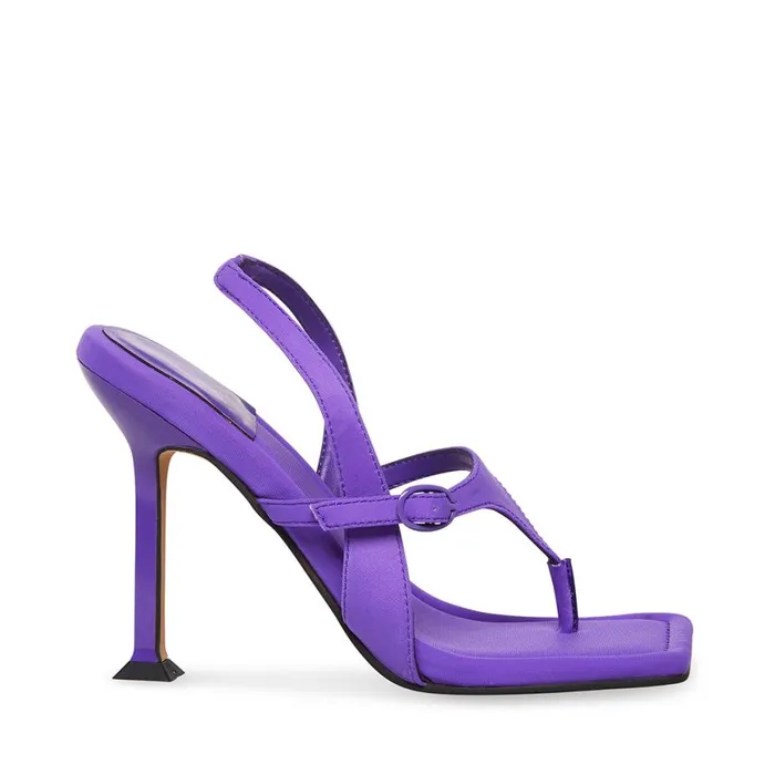 Steve Madden Fuego Purple Womens Heels