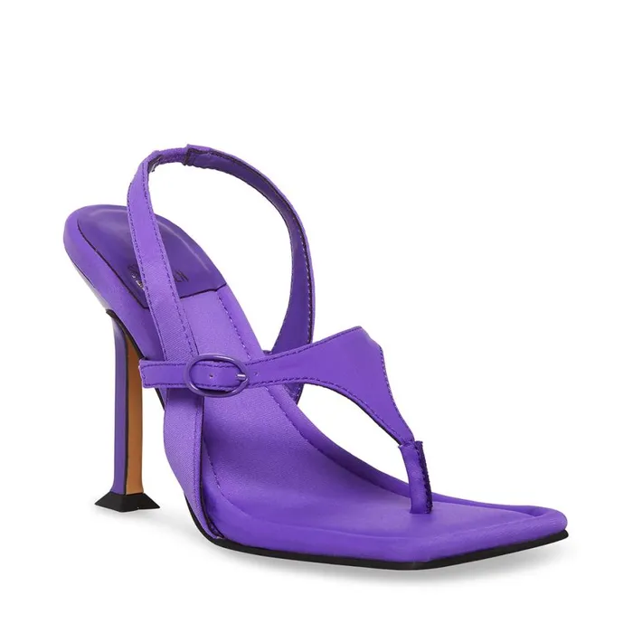 Steve Madden Fuego Purple Womens Heels