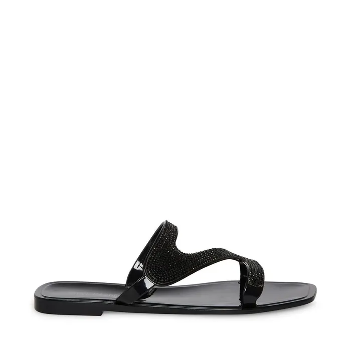 Steve Madden Inspire Black Womens Sandals