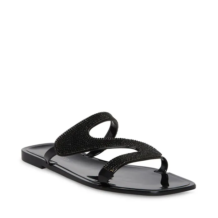 Steve Madden Inspire Black Womens Sandals