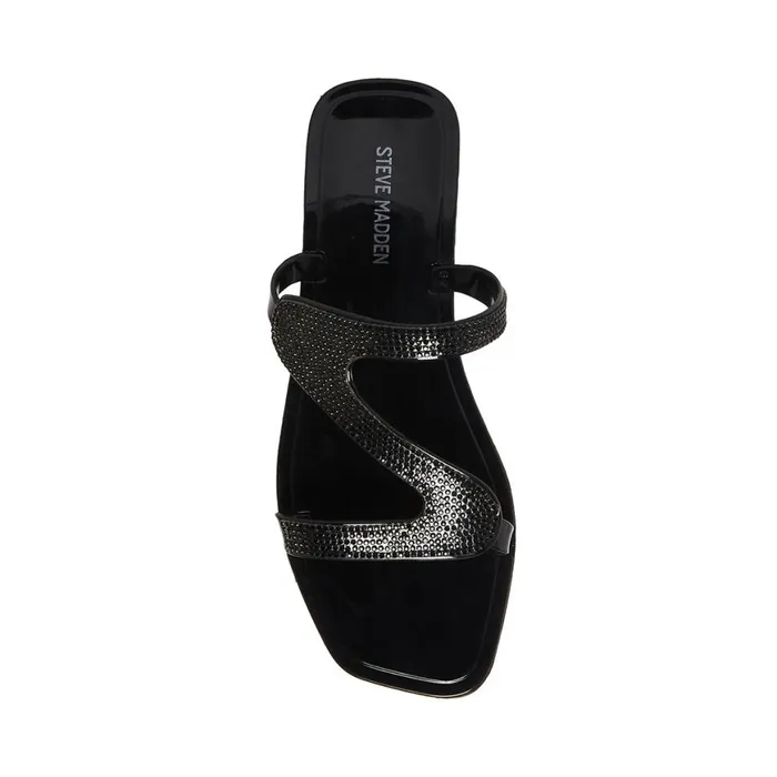 Steve Madden Inspire Black Womens Sandals