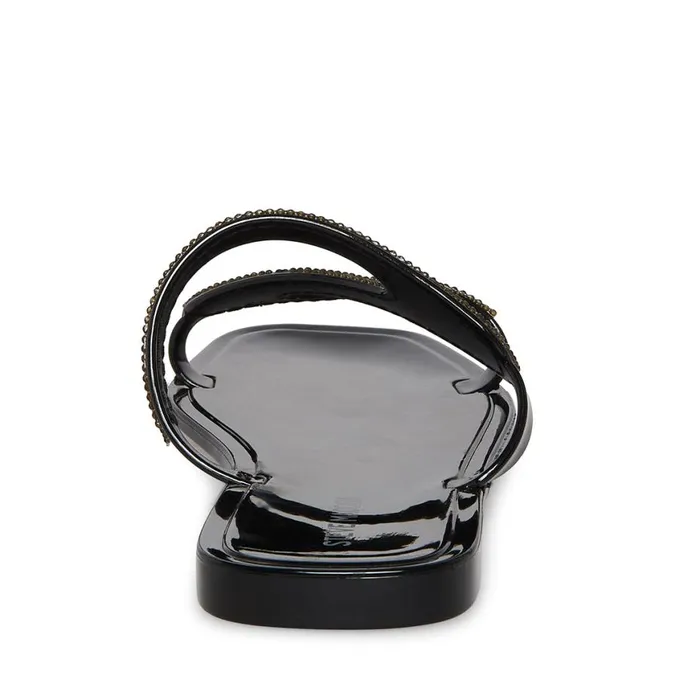 Steve Madden Inspire Black Womens Sandals