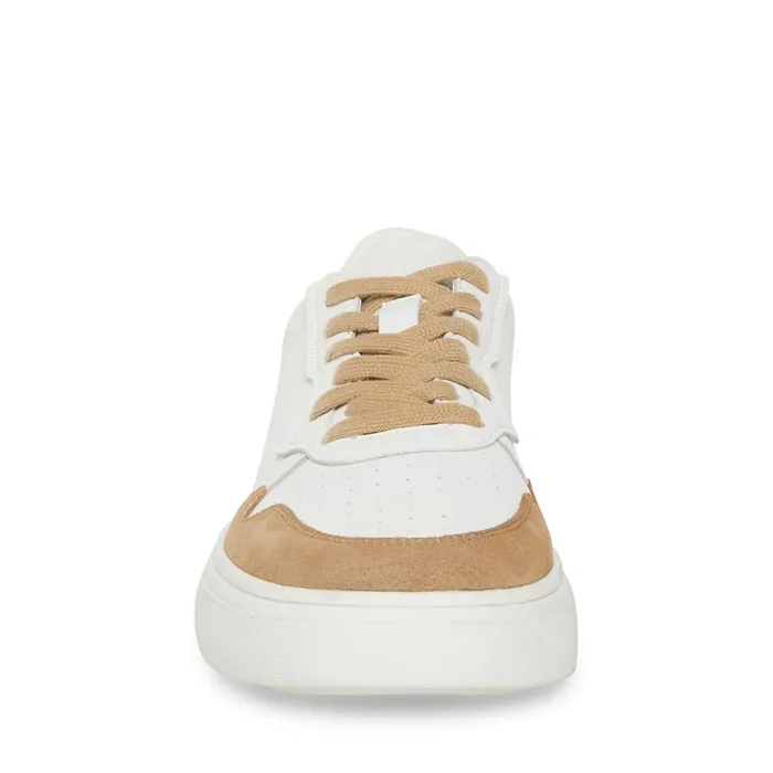 Steve Madden Jorgee Tan Suede Mens Sneakers