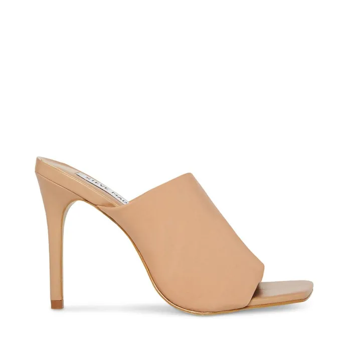 Steve Madden Kareena Tan Womens Heels