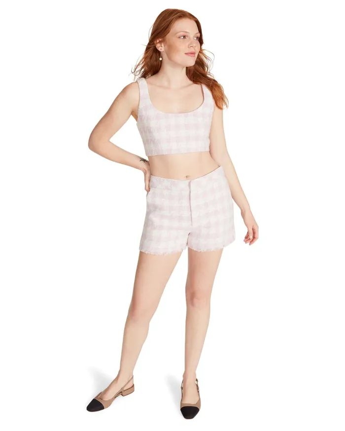 Steve Madden Layla Top Pink Womens Tops and Shirts