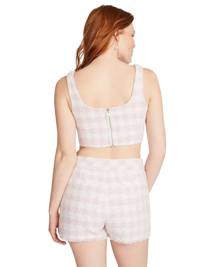Steve Madden Layla Top Pink Womens Tops and Shirts