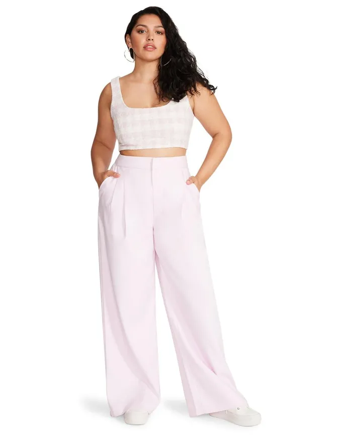Steve Madden Layla Top Pink Womens Tops and Shirts