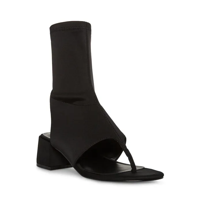 Steve Madden Neo Black Womens Sandals