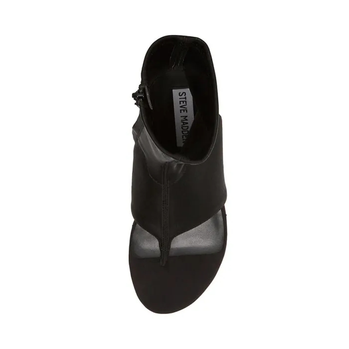 Steve Madden Neo Black Womens Sandals