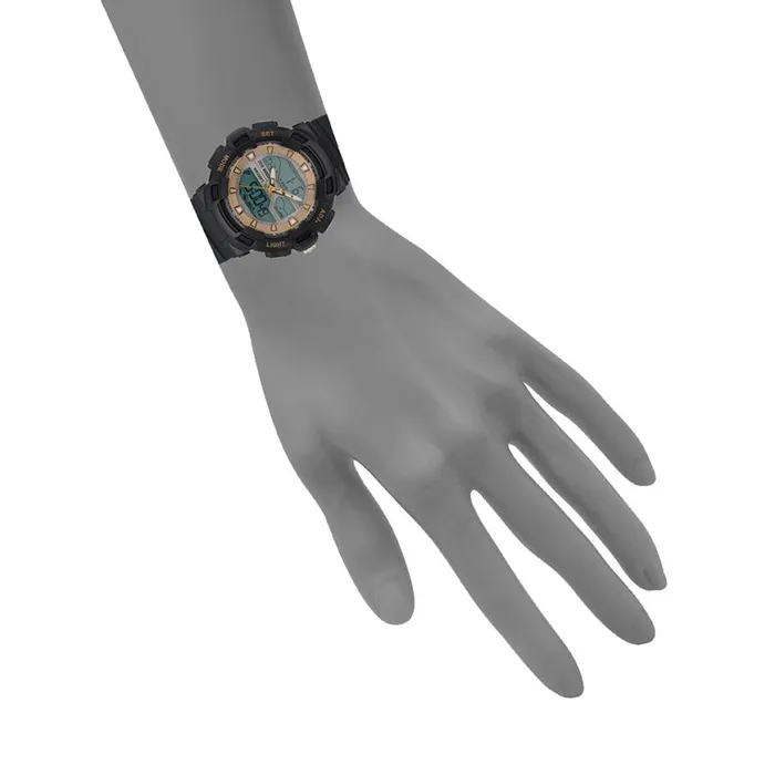 Steve Madden Oversized Sport Watch Black Womens Watches