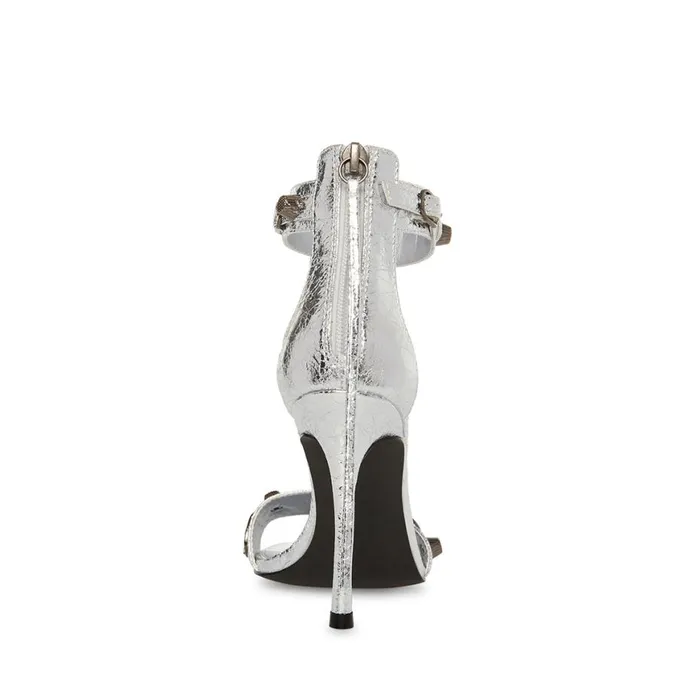 Steve Madden Precious Silver Womens Heels