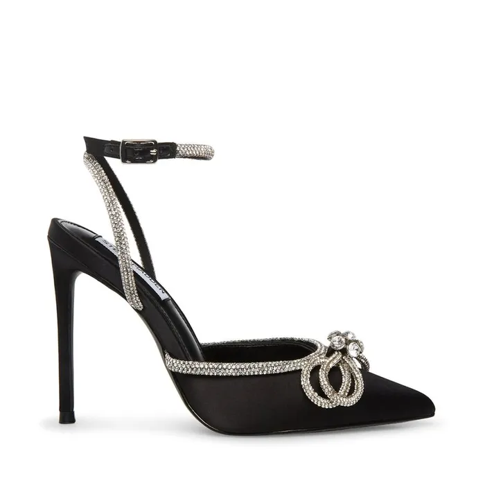 Steve Madden Viable Black Womens Heels