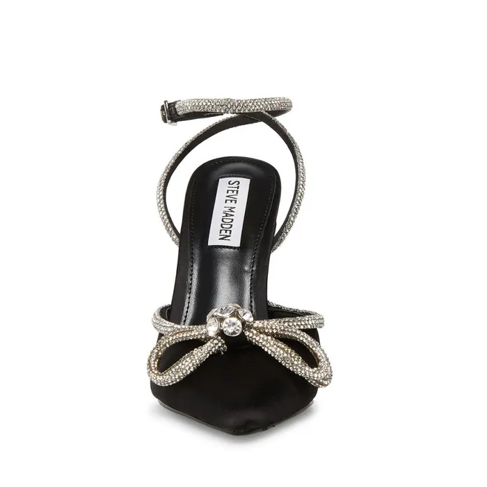 Steve Madden Viable Black Womens Heels