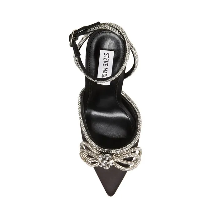 Steve Madden Viable Black Womens Heels